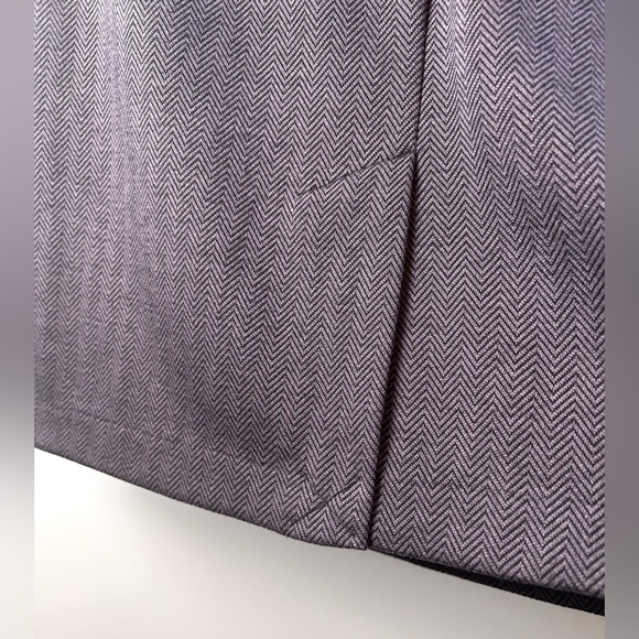 NWT Banana Republic Ruched zig zag patterned Dress - Picture 7 of 15